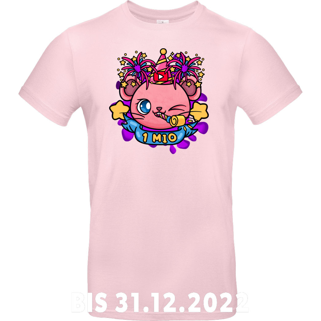 Isy Isy - 1 Mio T-Shirt B&C EXACT 190 - Rosa