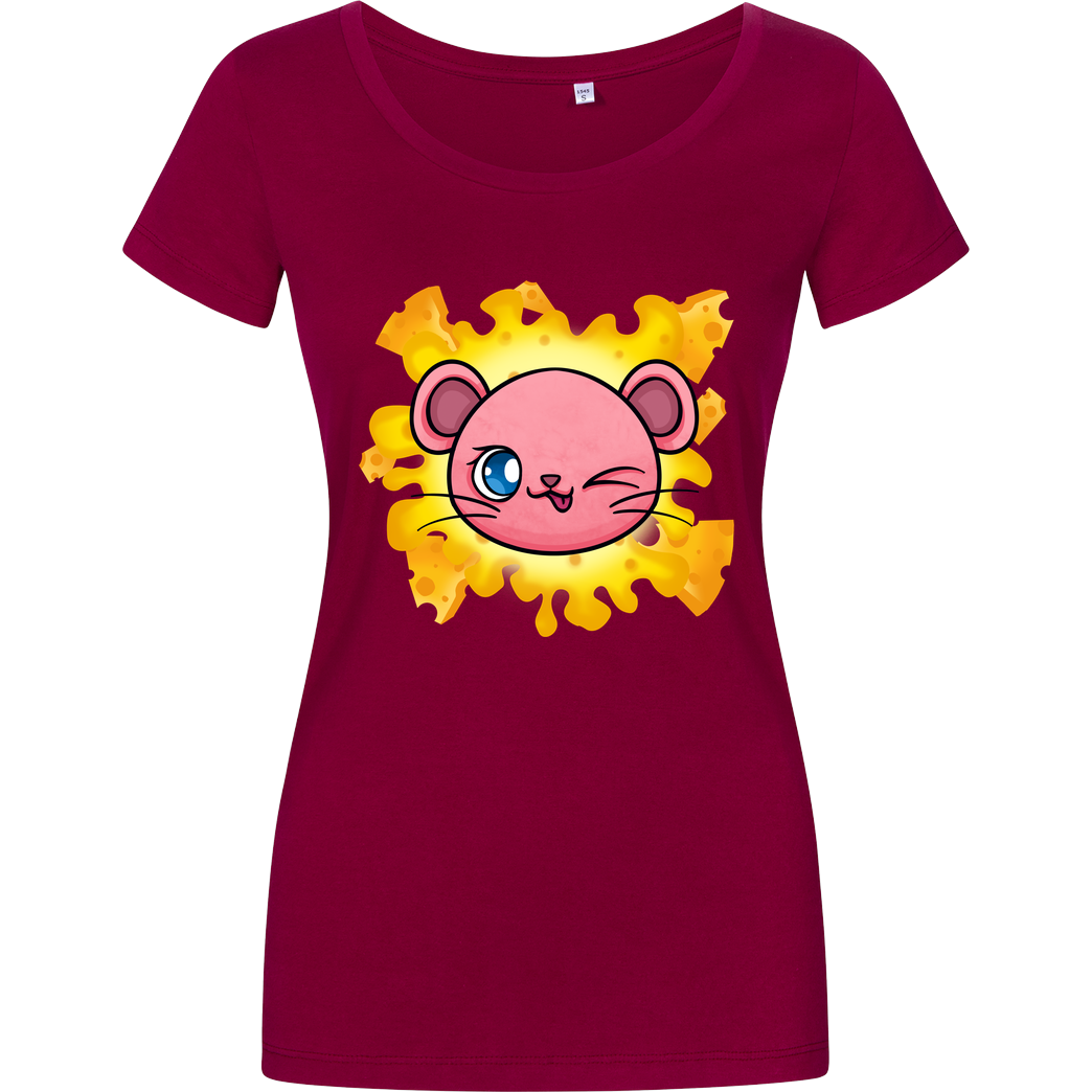 Isy Isy - TeamIsy T-Shirt Damenshirt berry
